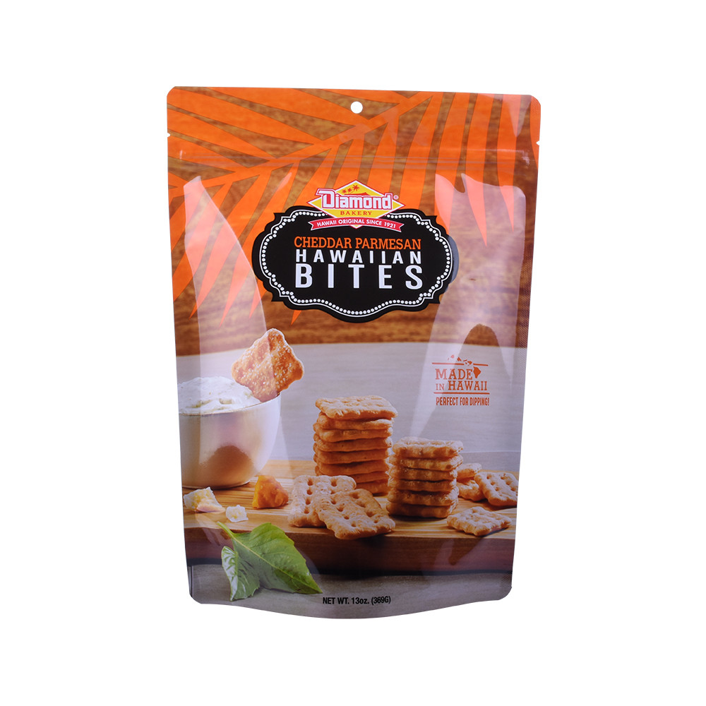 China Product Matt Finish Plastic Packaging For Snacks
