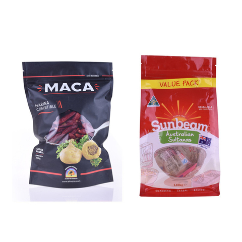 Fsc Certified Back Seal Food Grade Packaging Bags