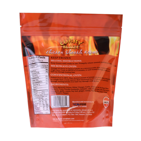 Custom Production Quad Seal Custom Storage Bags
