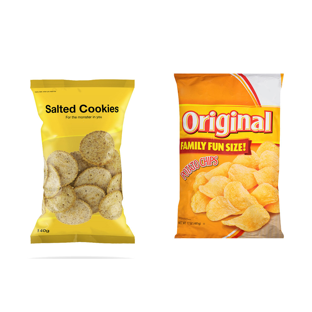 Exquisite Resealable Chip Bag Pack