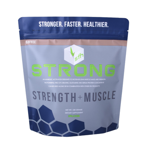Fashion Folded Bottom Protein Packaging Bag