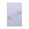 Custom white kraft coffee pouch with front zipper Biodegradable
