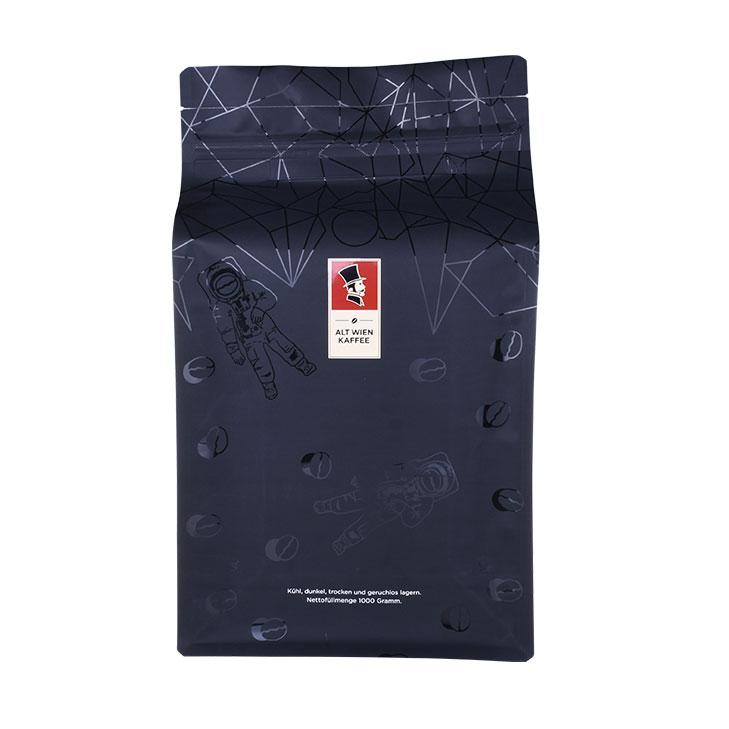 Custom Printing Eco Friendly Sustainable Roasted Coffee Packaging Bag with Degassing Valve