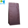 500g kraft paper coffee bag with valve for bean in stock