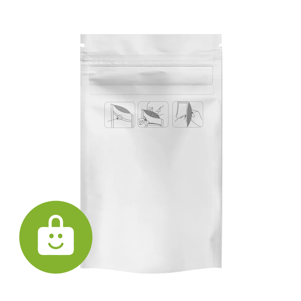 Compostable Child-resistant Zipper Plastic packaging Bags