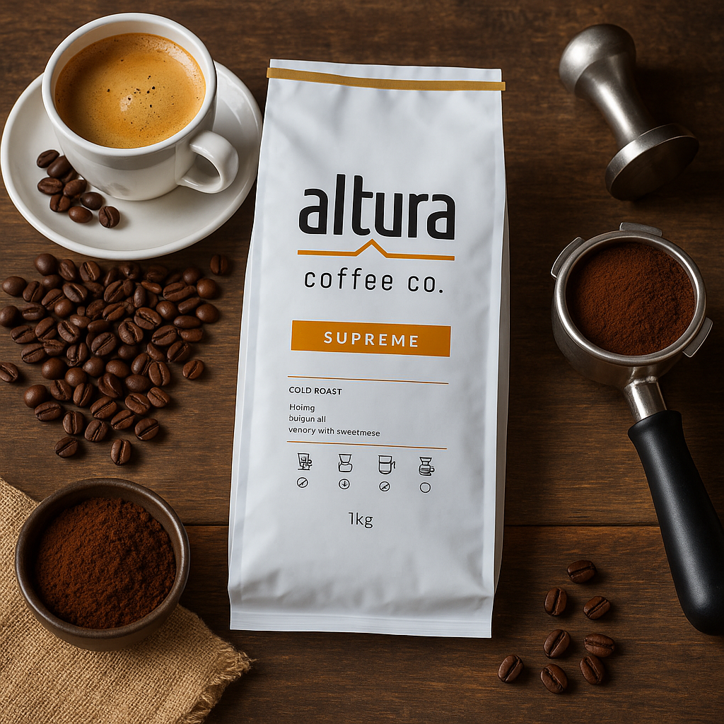 recyclable coffee bags with tin tie