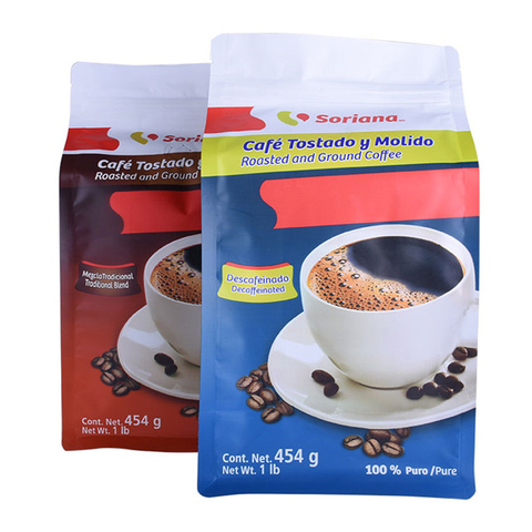 Top quality Three Side Seal best coffee pouches compostable pouch pouch bag manufacturer