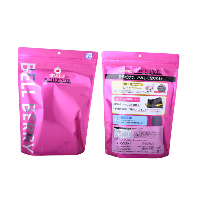 Eco Friendly side seal popsicle bag sealer bag packing clothes packing t-shirt