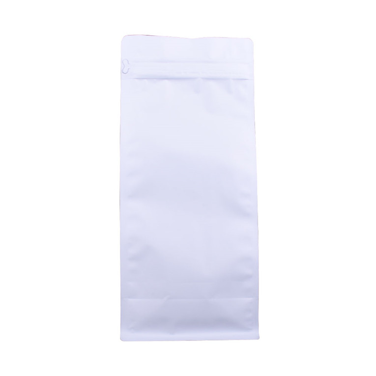 Wholesale Spot Gloss with Matte Kraft Zipper Packaging Bag Corn Starch Packaging