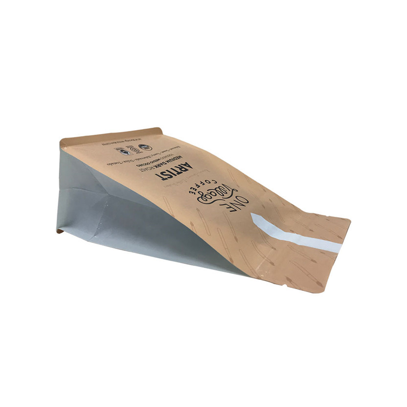 Customize Printing Moisture Proof Poly Zip Lock Home Compostable Packaging Coffee Bags with Zipper