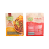 Custom Printed Printing Resealable Pink Plastic Stand Up Zipper Pouch Food Packaging Bag