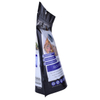 Flat cello bags coloured ziplock bags oatmeal smoothie bag oatmeal banana pancakes bag energy bars packaging