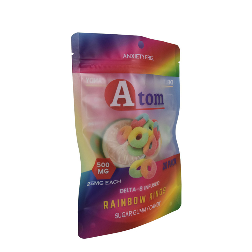 Customized Low Price Paper Bags Recyclable Biodegradable Resealable Bags Candy Packing Pouch Manufacturer