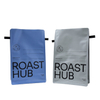 Custom Printed aluminium foil pouch stand up resealable paper bag coffee bags recyclable