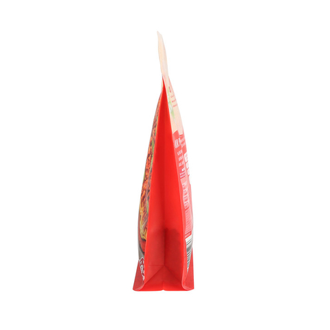 Wholesale Customized Laminated Aluminum Foil K-seal Custom Clear Ziplock Stand Up Food Plastic Bag