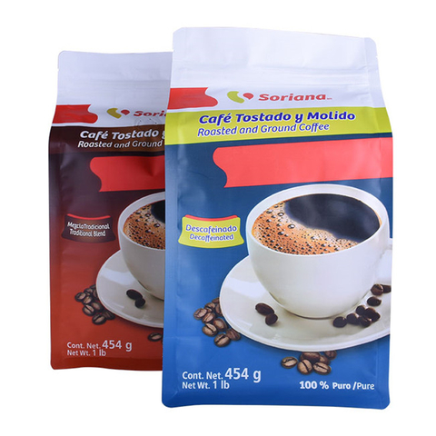 Lay flat bags Matt Finish flat plastic bags box pouches heat seal coffee bag