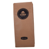 Flat Bottom Ziplock Paper Coffee Bag with Personalized Logo Wholesale