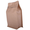 High Quality Ziplock Clear Flat Bottom Kraft Paper Bag Wholesale