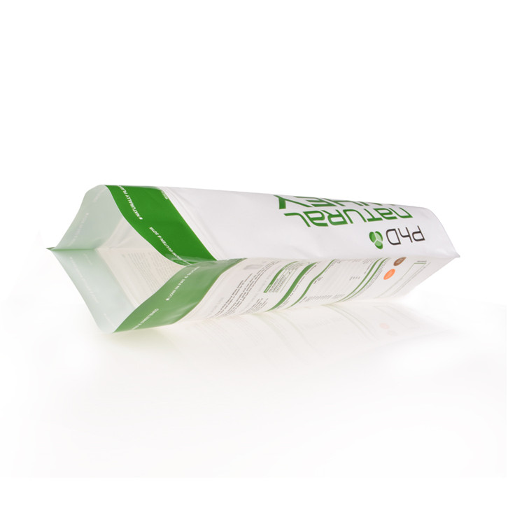 Customised Custom Heat Seal Zip Lock Whey Protein Bag Recyclable