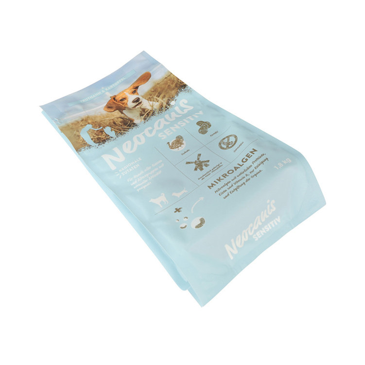 Good Seal Ability Matte Printing Side Gusset Pet Food Bags Manaufacturers