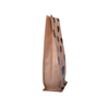 Laminated flat bottom kraft paper printed 12 oz coffee bags with valve