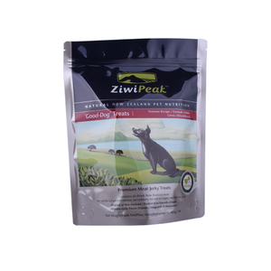 Custom Production Biodegradable Plastic Stand Up Pet Food Pouch Wholesale