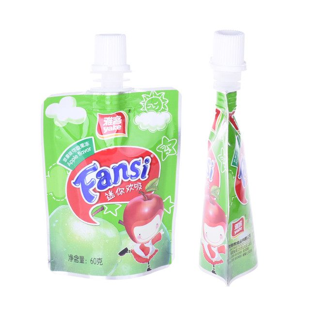 Custom Production Custom Colourful Recyclable Made Beverage Pouch