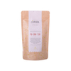Resealable Plant-based stand-up biodegradable tea pouch packagings