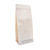 Top Quality Custom Production Compostable Biodegradable Flat Bottom Coffee Bags with Valve