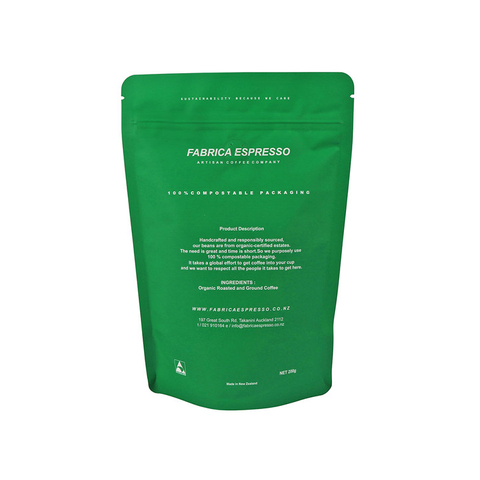 Customized Print Laminated Material Coffee Stand Up Plastic Bag with Valve