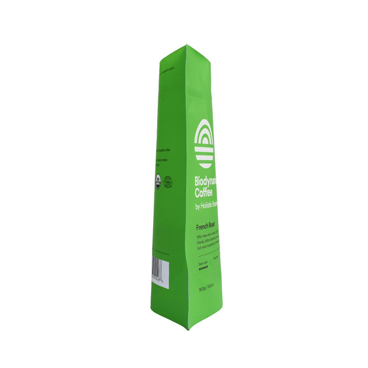 Excellent Quality Colorful Printing Full Matt FinishBiodegradable Clear Kraft Paper Pouch