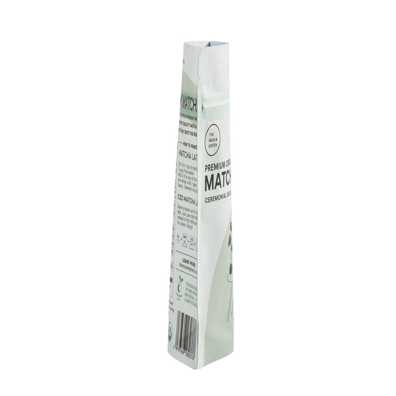Compostable Pouch Matcha Packaging Bags