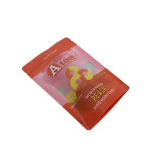 Matte Printing Food Grade Recyclable Plastic Stand Up Ziplock Bag Packaging