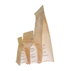 Flat bottom packaging compostable poly canada eco friendly packaging coffee pouch with zipper