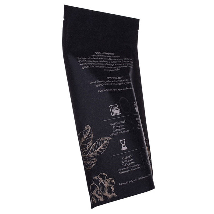 Custom sustainable packaging innovation cafe packaging with valve