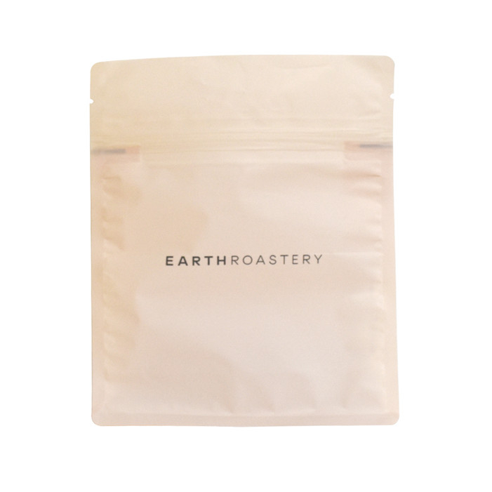 Custom flat bottom compostable cellophane bags for food packing with printing