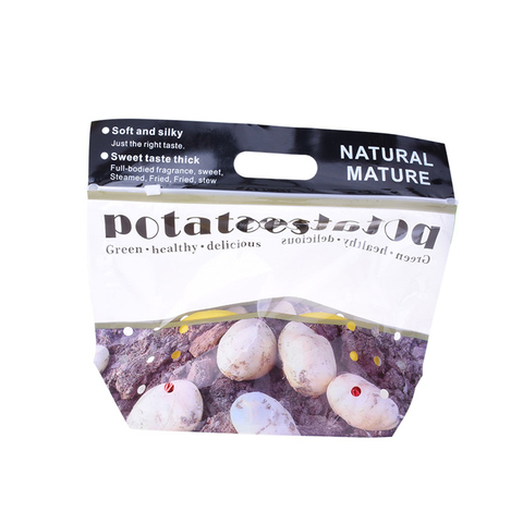 Laminate plastic clear resealable bags with your logo printing to pack fruit