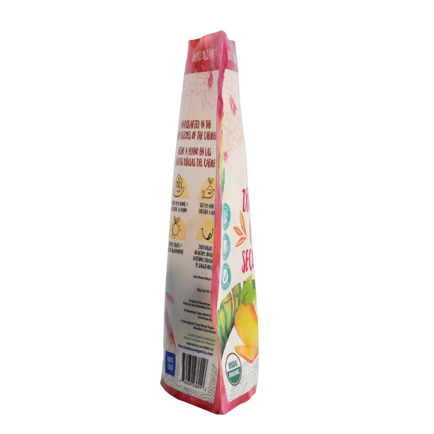 Custom Production Resealable Zip Lock Organic Food Packaging Wholesale
