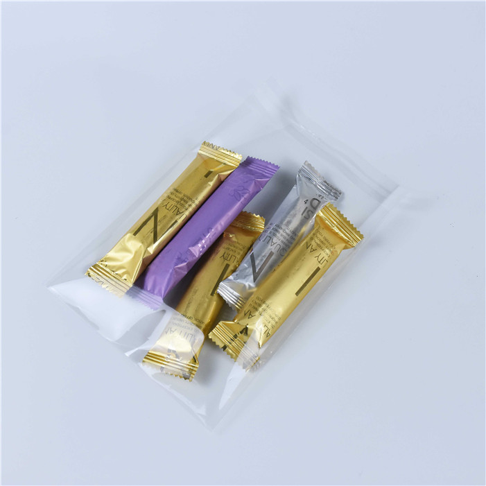 Wholesale home compostable full clear poly bags for accessory packing