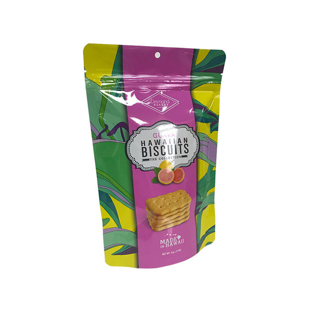 Recyclabe plastic foil bag for cookies bags with printing 