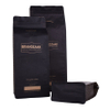 Compostable Pla Flat Bottom Resealable Packaging Bag For Coffee