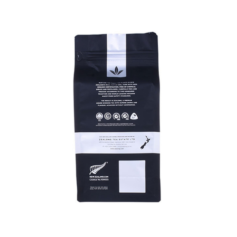 Eco Side Gusset Tea Pouch Foil Kraft Paper Bags