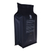 Compostable Box Bottom Pouch Coffee Bag With Valve and Zipper