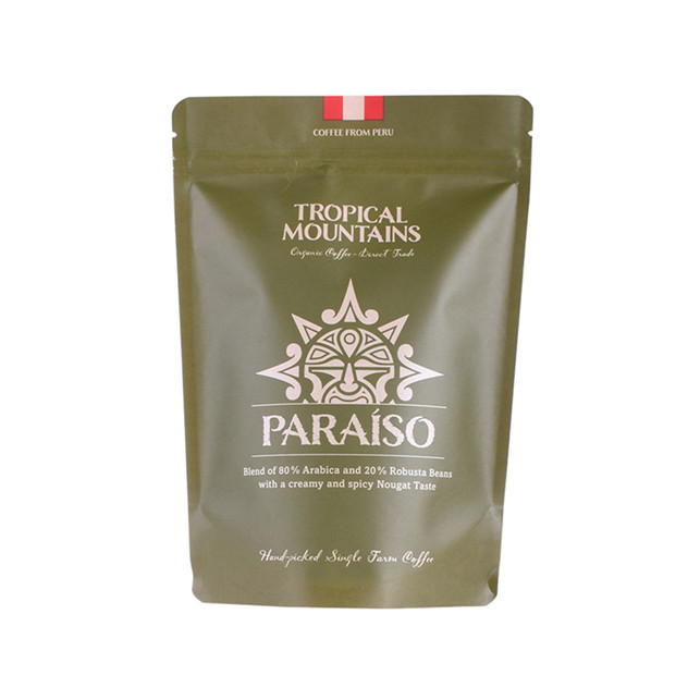 Custom Printed Plastic Mylar Coffee Brew Bags