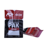 Laminated vacuum meat packaging with tear notch
