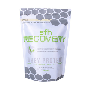 Custom recyclable bag for 900g whey protein powder