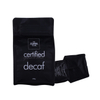 Eco friendly 250g cafe packaging pouch with pocket zipper 