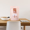Customized Printed Stand Up Kraft Brown Paper Cookie Bags with Window