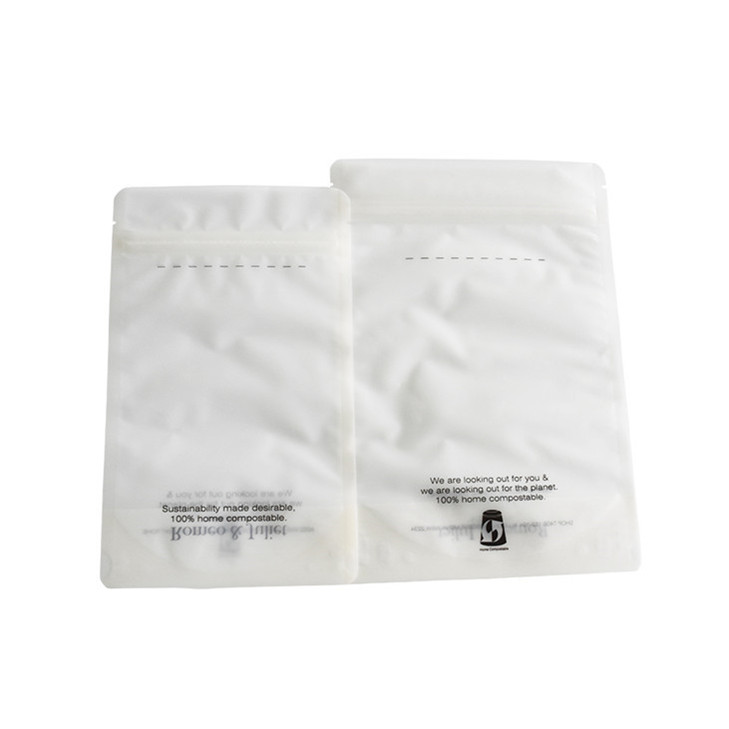 Custom Production Popular Good Seal Ability Biodegradable Food Ziplock Bag Manufacturers
