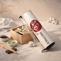 Take Away Sushi Push Pop Container